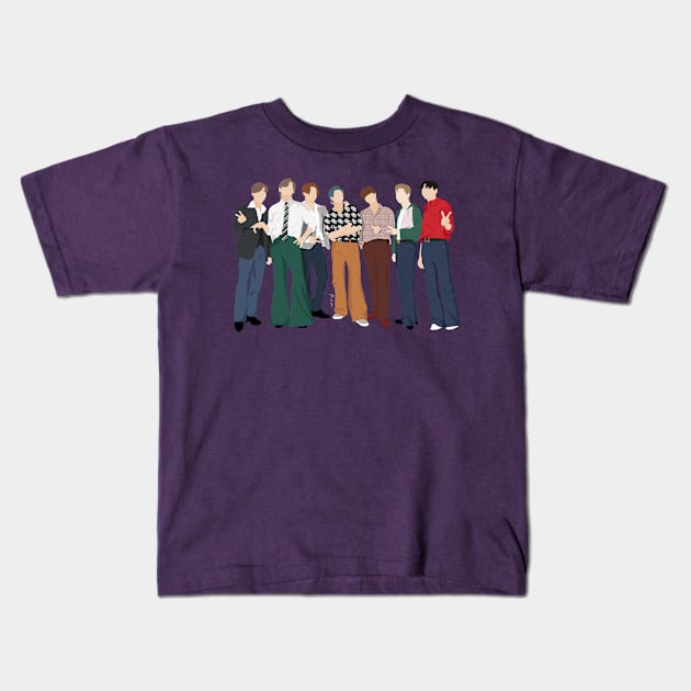 BTS Disco Kids T-Shirt by ayshatazin